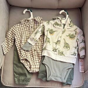 Carter's Green and Beige Bundle!
